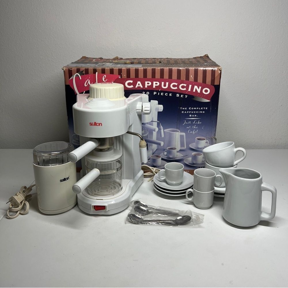 Salton Cafe Cappuccino 18 Piece Bar set
